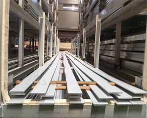 Özelleştirilmiş 6063 Ekstrüde Alüminyum Düz Çubuk